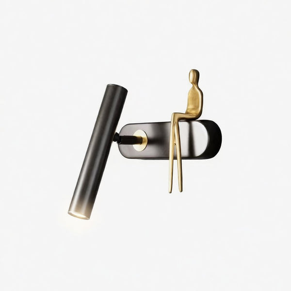 Brass Villain Wall Lamp